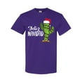 thumbnail image 1 of Inktastic Feliz Navidad Christmas Cactus in Santa Hat T-Shirt, 1 of 5