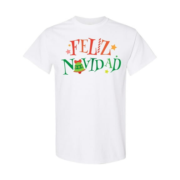 Inktastic Feliz Navidad Christmas T-Shirt