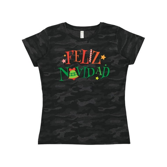 Inktastic Feliz Navidad Christmas Women's T-Shirt