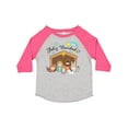 thumbnail image 1 of Inktastic Feliz Navidad Cute Nativity Scene Boys or Girls Toddler T-Shirt, 1 of 5