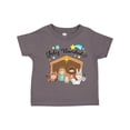 thumbnail image 1 of Inktastic Feliz Navidad Cute Nativity Scene Boys or Girls Toddler T-Shirt, 1 of 5