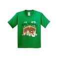 thumbnail image 1 of Inktastic Feliz Navidad Cute Nativity Scene Youth T-Shirt, 1 of 5