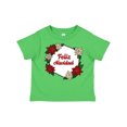 thumbnail image 1 of Inktastic Feliz Navidad Poinsettia Boys or Girls Toddler T-Shirt, 1 of 5