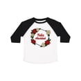 thumbnail image 1 of Inktastic Feliz Navidad Poinsettia Boys or Girls Toddler T-Shirt, 1 of 5