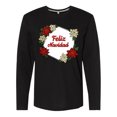 thumbnail image 1 of Inktastic Feliz Navidad Poinsettia Long Sleeve T-Shirt, 1 of 5