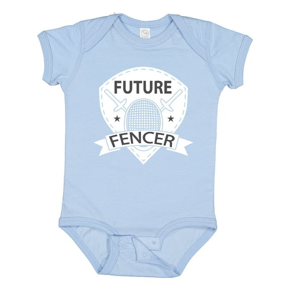 Inktastic Fencing Future Fencer Sports Boys or Girls Baby Bodysuit