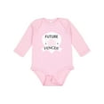 thumbnail image 1 of Inktastic Fencing Future Fencer Sports Boys or Girls Long Sleeve Baby Bodysuit, 1 of 5