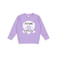 thumbnail image 1 of Inktastic Fencing Future Fencer Sports Toddler Sweatshirt, 1 of 4