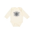thumbnail image 1 of Inktastic Fencing Mask Foils Halftone Boys or Girls Long Sleeve Baby Bodysuit, 1 of 5