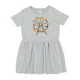 thumbnail image 1 of Inktastic Ferris Wheel with Snacks Girls Toddler Dress, 1 of 5