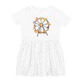 thumbnail image 1 of Inktastic Ferris Wheel with Snacks Girls Toddler Dress, 1 of 5