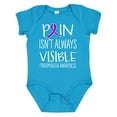 thumbnail image 1 of Inktastic Fibromyalgia Awareness Pain Isn't Always Visible Boys or Girls Baby Bodysuit, 1 of 5