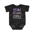 thumbnail image 1 of Inktastic Fibromyalgia Awareness Pain Isn't Always Visible Boys or Girls Baby Bodysuit, 1 of 5
