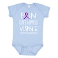 thumbnail image 1 of Inktastic Fibromyalgia Awareness Pain Isn't Always Visible Boys or Girls Baby Bodysuit, 1 of 5