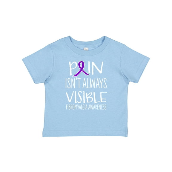 Inktastic Fibromyalgia Awareness Pain Isn't Always Visible Boys or Girls Baby T-Shirt