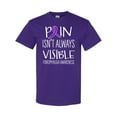 thumbnail image 1 of Inktastic Fibromyalgia Awareness Pain Isn't Always Visible T-Shirt, 1 of 5