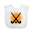 thumbnail image 1 of Inktastic Field Hockey Player Team Coach Boys or Girls Baby Bib, 1 of 4