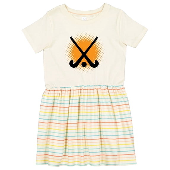 Inktastic Field Hockey Player Team Coach Girls Toddler Dress