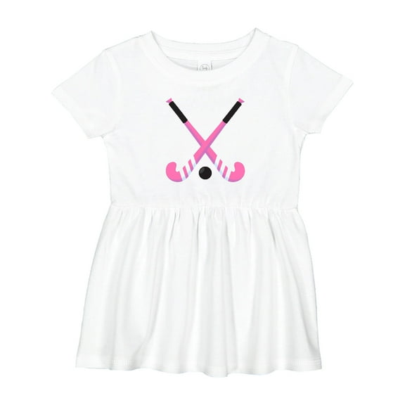 Inktastic Field Hockey Sticks Girls Baby Dress