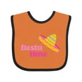 thumbnail image 1 of Inktastic Fiesta Pink Sombrero Girls Baby Bib, 1 of 4