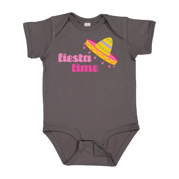 Inktastic Fiesta Pink Sombrero Girls Baby Bodysuit