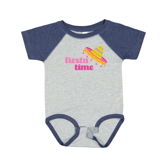 Inktastic Fiesta Pink Sombrero Girls Baby Bodysuit