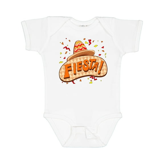 Inktastic Fiesta Sombrero Party for Cinco De Mayo Boys or Girls Baby Bodysuit