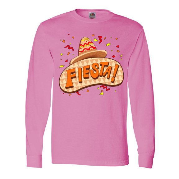 Inktastic Fiesta Sombrero Party for Cinco De Mayo Long Sleeve T-Shirt
