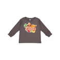 thumbnail image 1 of Inktastic Fiesta with Sombrero Taco Cactus Lime Red Pepper and Guitar in Background Boys or Girls Long Sleeve Toddler T-Shirt, 1 of 5