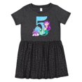 thumbnail image 1 of Inktastic Fifth Birthday Mermaid Girls Toddler Dress, 1 of 5