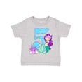 thumbnail image 1 of Inktastic Fifth Birthday Mermaid Girls Toddler T-Shirt, 1 of 5