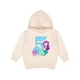 thumbnail image 1 of Inktastic Fifth Birthday Mermaid Toddler Hoodie, 1 of 4
