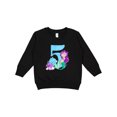 thumbnail image 1 of Inktastic Fifth Birthday Mermaid Toddler Sweatshirt, 1 of 4