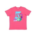 thumbnail image 1 of Inktastic Fifth Birthday Mermaid Youth T-Shirt, 1 of 5