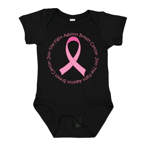 Inktastic Fight Against Breast Cancer Girls Baby Bodysuit