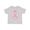 thumbnail image 1 of Inktastic Fight Against Breast Cancer Girls Toddler T-Shirt, 1 of 5
