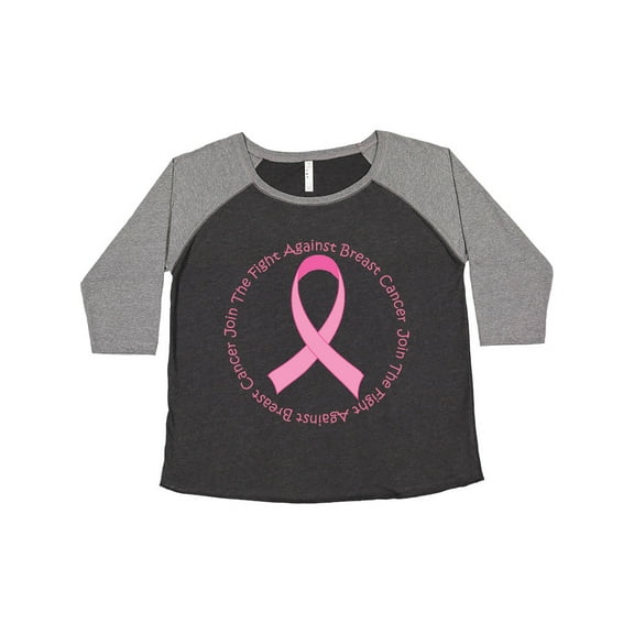 Inktastic Fight Against Breast Cancer Women's Plus Size T-Shirt