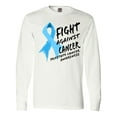 thumbnail image 1 of Inktastic Fight Against Cancer Prostate Cancer Awareness Long Sleeve T-Shirt, 1 of 5