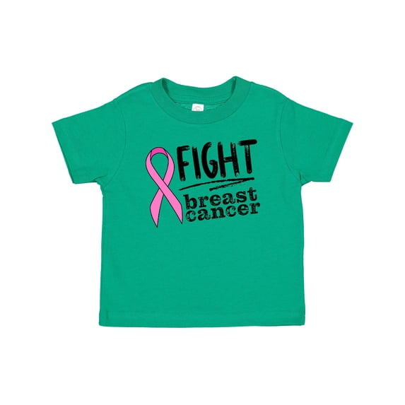 Inktastic Fight Breast Cancer Pink Ribbon Boys or Girls Baby T-Shirt