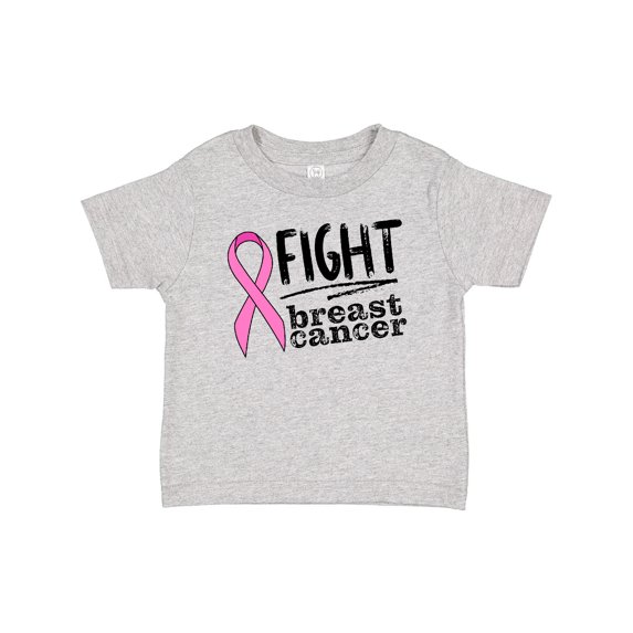 Inktastic Fight Breast Cancer Pink Ribbon Boys or Girls Baby T-Shirt