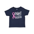 thumbnail image 1 of Inktastic Fight Breast Cancer Pink Ribbon Boys or Girls Baby T-Shirt, 1 of 5