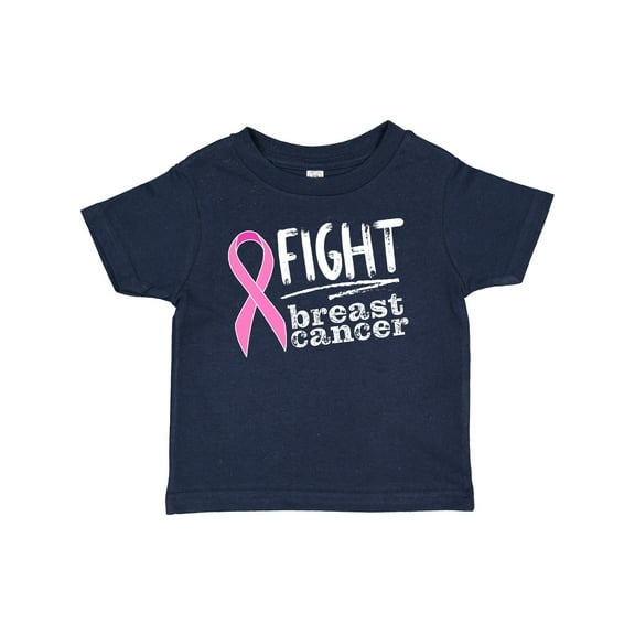 Inktastic Fight Breast Cancer Pink Ribbon Boys or Girls Baby T-Shirt