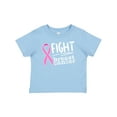 thumbnail image 1 of Inktastic Fight Breast Cancer Pink Ribbon Boys or Girls Baby T-Shirt, 1 of 5