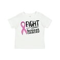 thumbnail image 1 of Inktastic Fight Breast Cancer Pink Ribbon Boys or Girls Toddler T-Shirt, 1 of 5