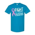 thumbnail image 1 of Inktastic Fight Breast Cancer Pink Ribbon T-Shirt, 1 of 5