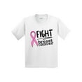 thumbnail image 1 of Inktastic Fight Breast Cancer Pink Ribbon Youth T-Shirt, 1 of 5