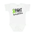 thumbnail image 1 of Inktastic Fight Lymphoma Lime Ribbon Boys or Girls Baby Bodysuit, 1 of 5