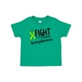 thumbnail image 1 of Inktastic Fight Lymphoma Lime Ribbon Boys or Girls Baby T-Shirt, 1 of 5