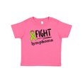 thumbnail image 1 of Inktastic Fight Lymphoma Lime Ribbon Boys or Girls Baby T-Shirt, 1 of 5