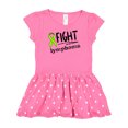 thumbnail image 1 of Inktastic Fight Lymphoma Lime Ribbon Gift Baby Girl Dress, 1 of 4